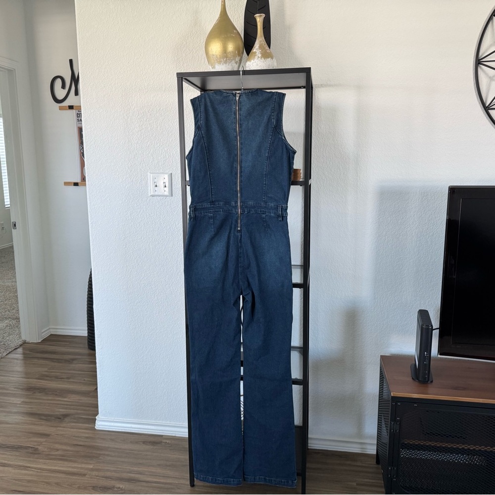 BEBE Denim Jumpsuit - Picture 15 of 15